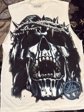 Lost Hills Jesus Crown Tank sz Small